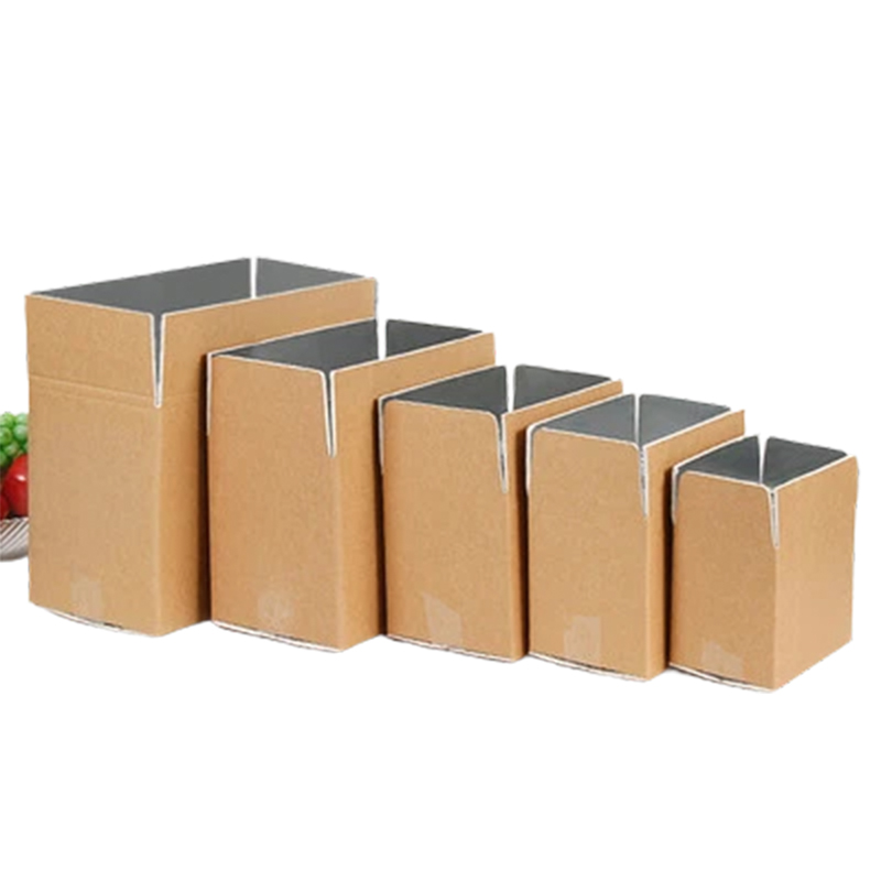 Cold Chain Aluminum Foil Insulation Cartons, Refrigerated Fresh-Keeping Cartons, Food And Beverage Vegetables And Fruits, River Fresh Seafood, Dairy Products, Frozen Food Fresh-Keeping Boxes