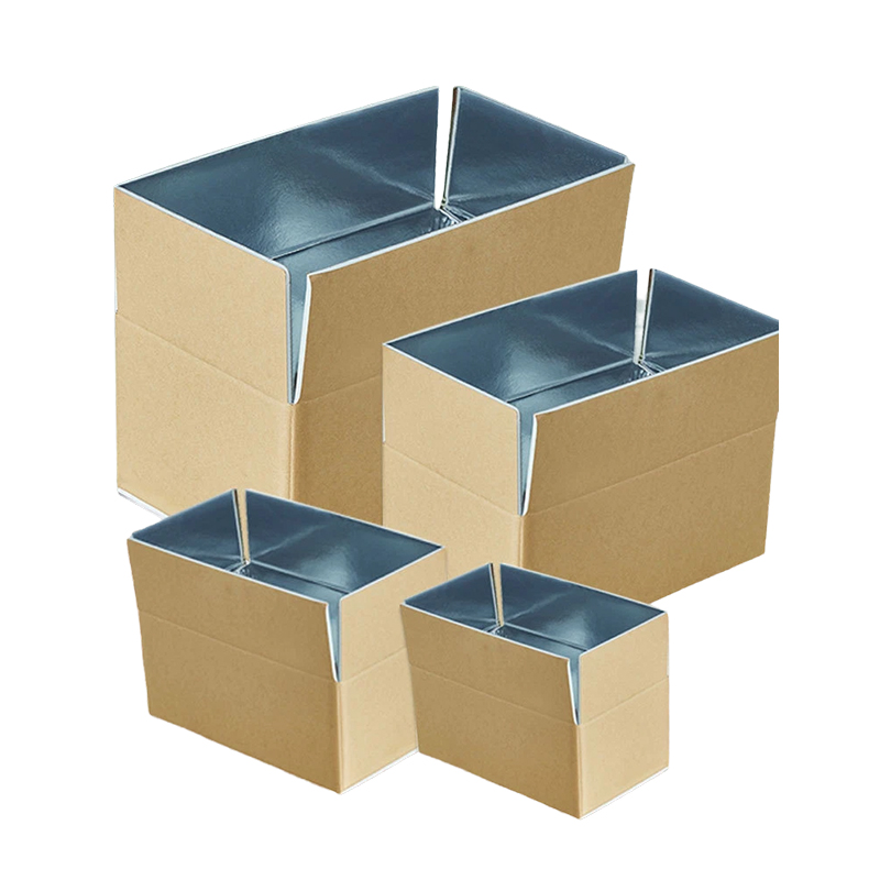 Cold Chain Aluminum Foil Insulation Cartons, Refrigerated Fresh-Keeping Cartons, Food And Beverage Vegetables And Fruits, River Fresh Seafood, Dairy Products, Frozen Food Fresh-Keeping Boxes